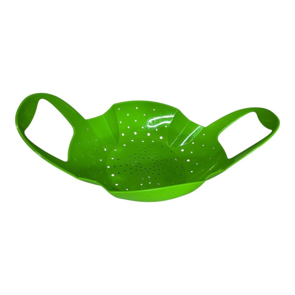 OXO Softworks Green Silicone Steamer Basket Sling ~ Interlock Handles